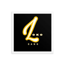 Load image into Gallery viewer, Dae Dot LokoGang Framed poster